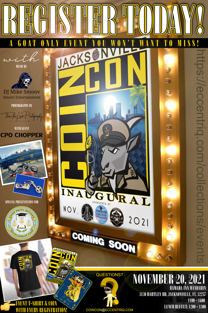 ❗️❗️❗️ JACKSONVILLE COINCON 2021 Update ❗️❗️❗️