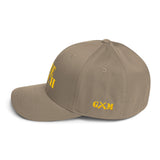 [GNR] Range Day "Line Coach" Structured Twill Cap  (Yellow Embroidery)