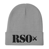 [GNR] RSO Knit Beanie (Black Embroidery)
